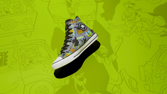 scooby doo glow in the dark converse