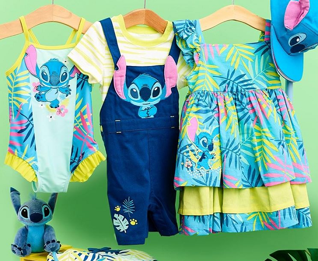 Stitch baby clothing range from Shop Disney, image from Instagram