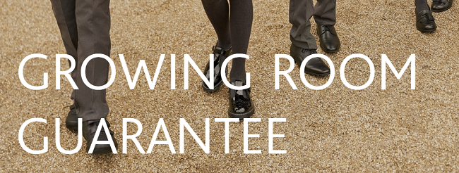 Start-Rite Growing Room Guarantee