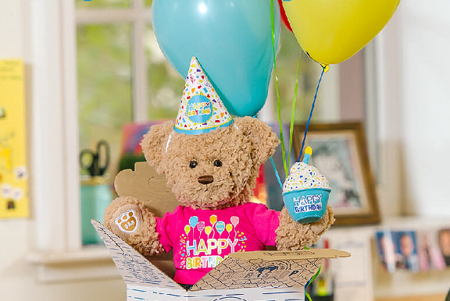 Build-a-Bear birthday bear