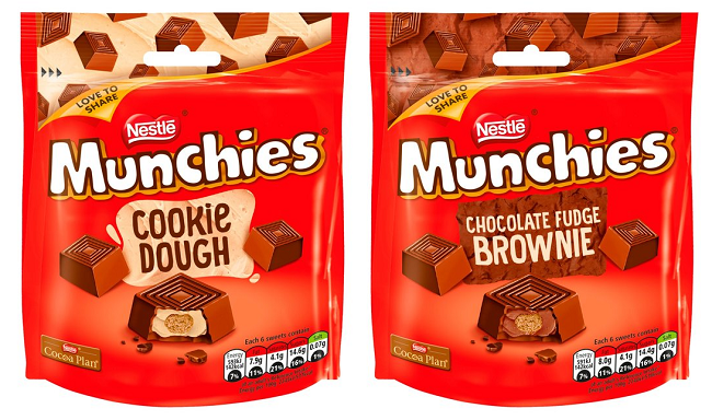 Cookie Dough and Fudge Brownie Munchies