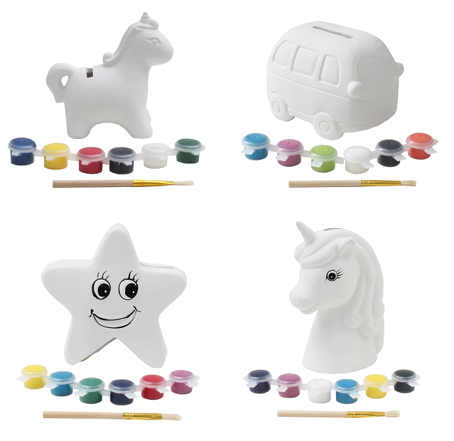 Paint Your Own Ceramics Kits from Hobbycraft