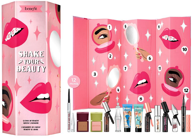 Benefit Shake Your Beauty Holiday Advent Calendar 2020