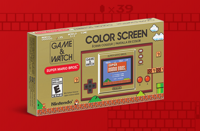 Nintendo Super Mario Bros Game & Watch