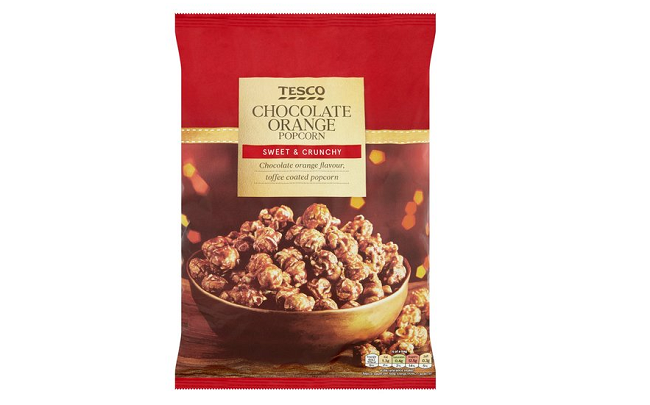 Tesco Chocolate Orange Popcorn
