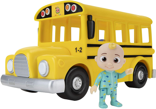 CoComelon Musical Yellow School Bus with JJ figure