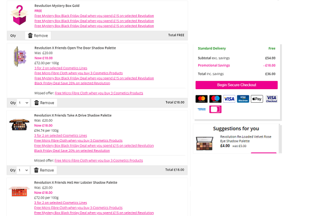 Superdrug Revolution Stack