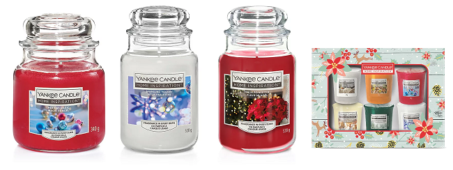 Christmas Yankee Candles at Asda