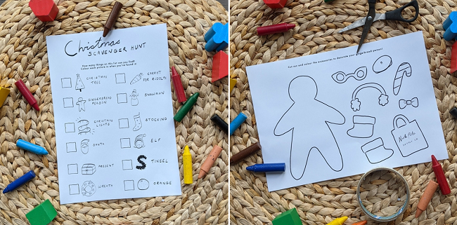 FREE Winter Colouring & Activity Sheets from Hobbycraft