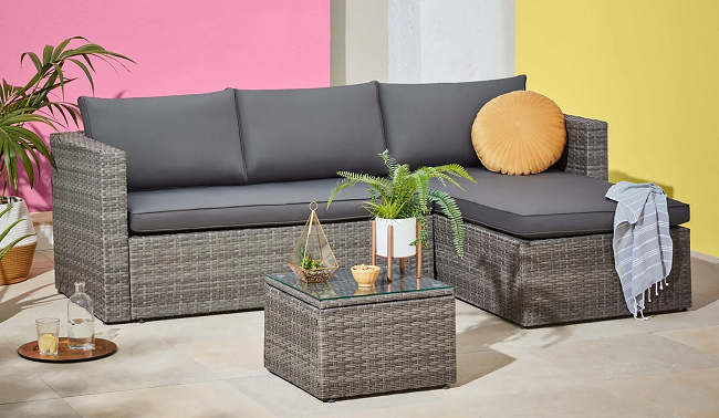 Best Uk Garden Furniture Deals 2022 - Tesco Outdoor Garden Furniture Cushioned Benches