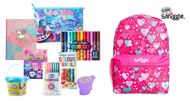 Smiggle: Get the set in 1 easy click! 20% off bundles ends tonight