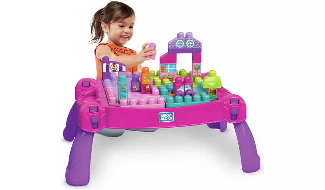 Mega Bloks Build n Learn Table