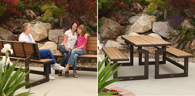 Convertible Bench Table