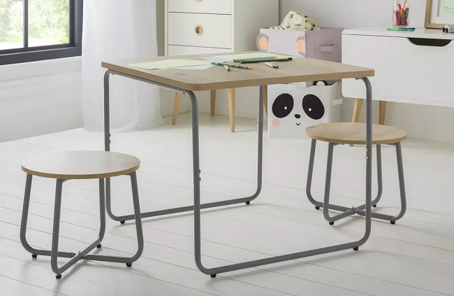Argos Home Industrial Kids Play Table