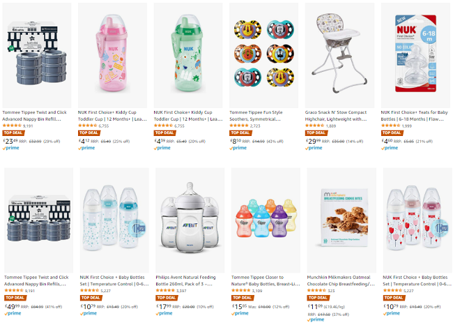 End Of Summer Sale Baby Bargains @ Amazon