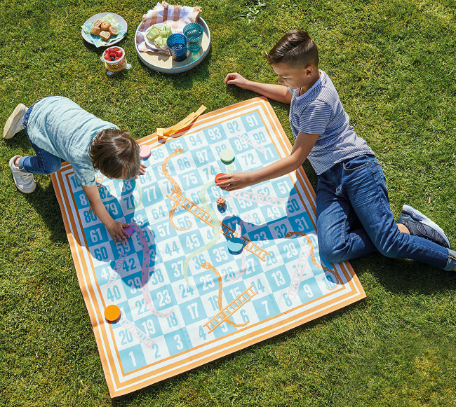Snakes & Ladders Picnic Mat