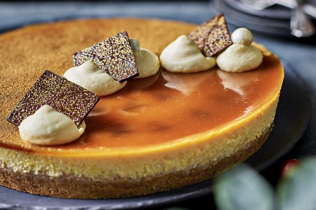 Caramel & Orange Torte