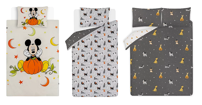 Halloween bedding from Asda