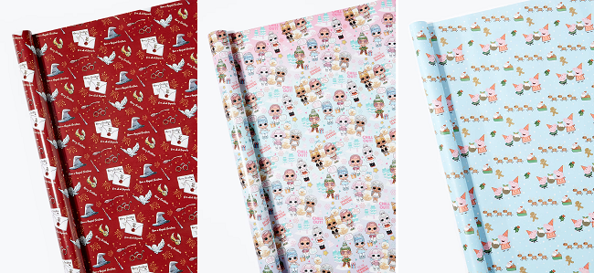 Matalan Christmas wrapping paper