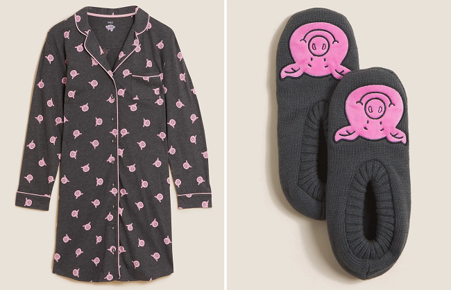 M&s percy sales pig pyjamas