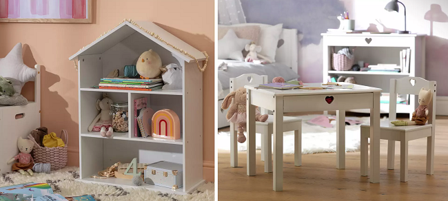 Argos mia shop dolls house bookcase