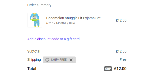 Cocomelon Snuggle Fit Pyjamas £12 Delivered (With Code) @ Character.com