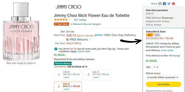 Mega Fragrance Bargains @ Amazon