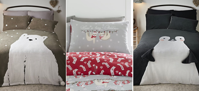 Christmas throws matalan 2025