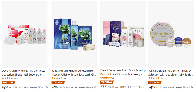 Mega Deals On Beauty Christmas Gift Sets @ Amazon