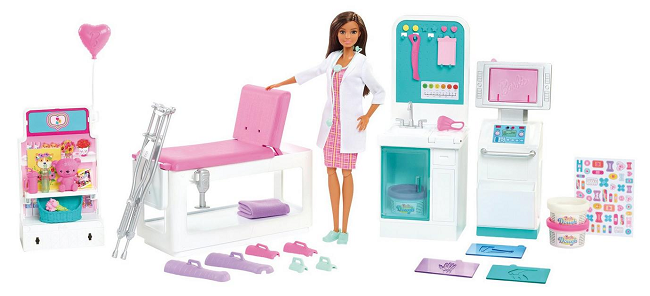 Barbie Fast Cast Clinic Play Set