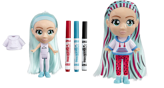 Crayola Colour n Style Friends Sky doll