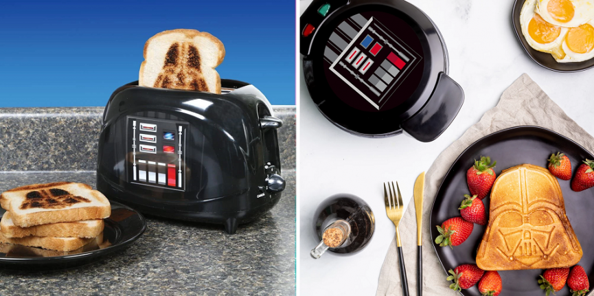Darth Vader Toaster and Waffle Maker