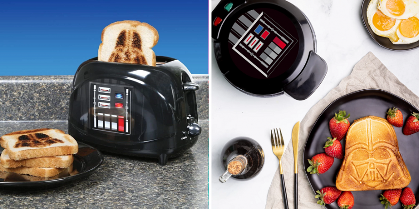 Star Wars Darth Vader and Stormtrooper Grilled Cheese Maker