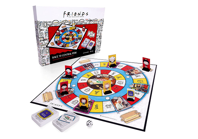 Friends Trivia Race To Central Perk Board Game