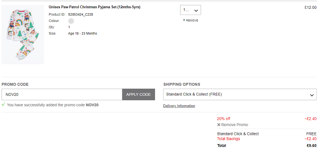 Paw patrol pjs matalan deals