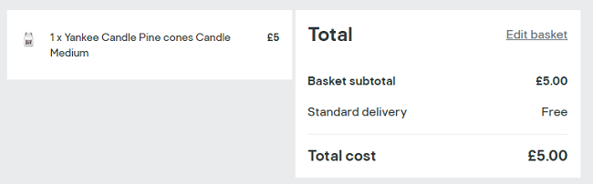 Christmas Yankee Candle Home Inspiration Medium Jars £5 Delivered @ B&Q
