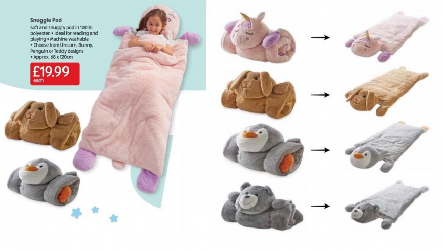 Aldi online snuggle blanket