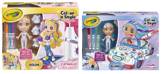 Crayola Colour n Style Friends Coupe and Catwalk
