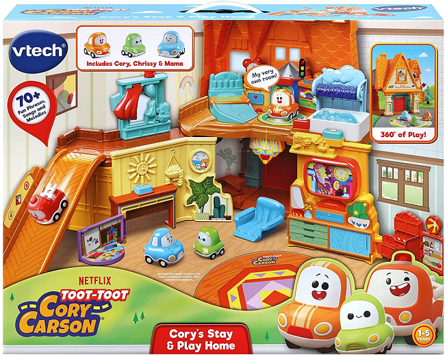 VTech Toot-Toot Drivers Cory Carson's Stay and Play Home