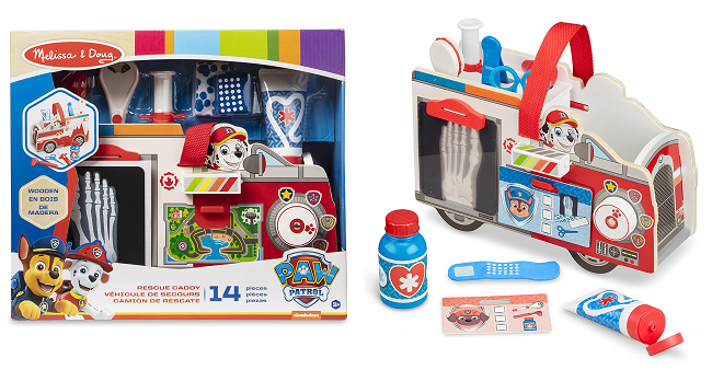 Melissa & Doug PAW Patrol Marshall's Wooden Rescue EMT Caddy
