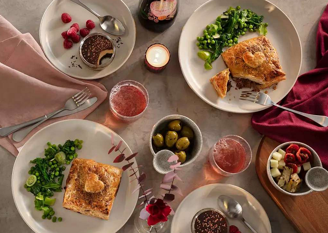 Sainsbury's Valentine's Menu For 2