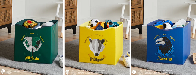 Harry Potter Storage Cubes from Dunelm