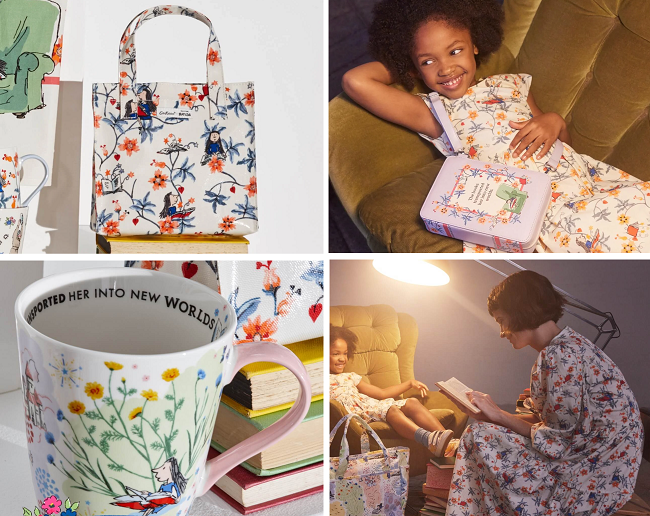 Cath Kidston X Roald Dahl Matilda Collection