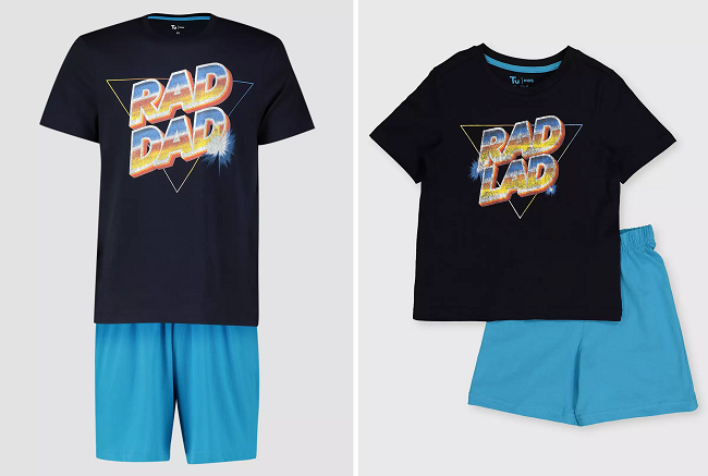 Father s Day Mini Me Pyjamas Argos