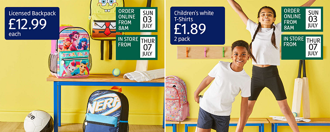 Aldi Back To School Event