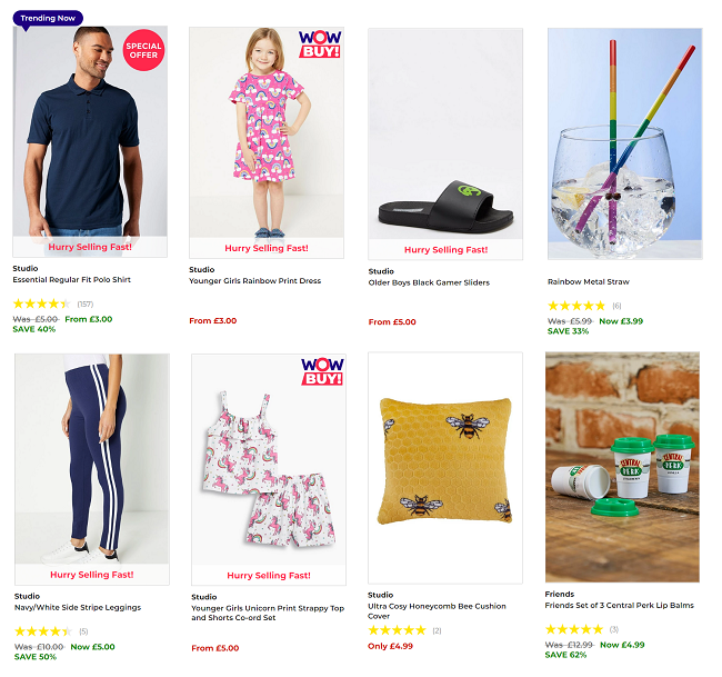 Screenshot of Fiver Friday sale at Studio