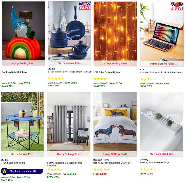 Flash Sale: Up To 70% Off @ Studio