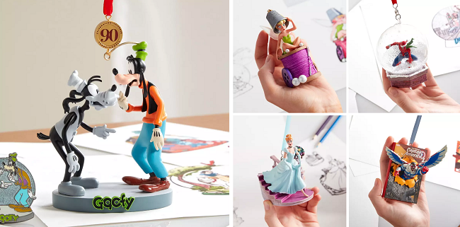 Disney Christmas hanging ornaments