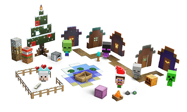 Minecraft Mob Head Minis Advent Calendar