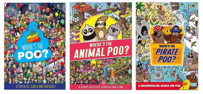 Where's the Poo? books